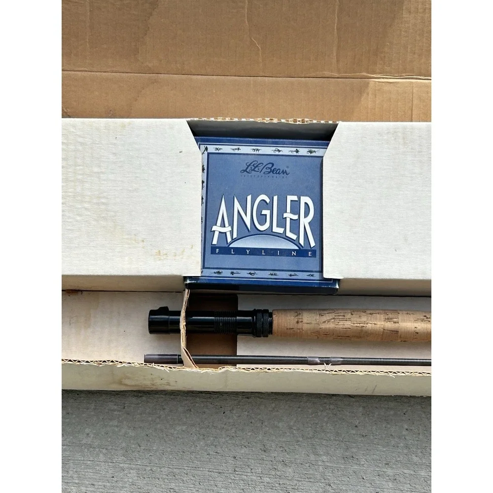 Vintage L.L.Bean Double L 867 Fly Rod 8'6